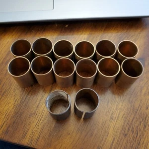 NOS Solid Round Lincoln Zephyr Piston Pin Bushings (12) PB773 - Picture 1 of 3