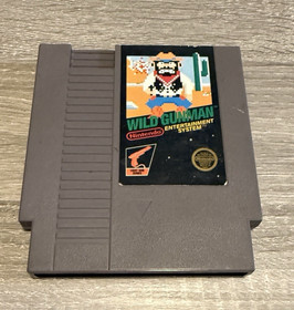 Wild Gunman NES Nintendo Aut&eacute;ntico Limpio y Probado - 5 Tornillos