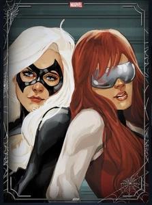 Topps Marvel Collect DIGITAL EPIC Spider-Man Collection 25 Black Cat & Jackpot - Picture 1 of 2