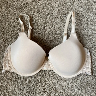 Motherhood Intimates 34D Nursing Bra Underwire, Lightly Lined Beige Nude  - Image 1 of 4