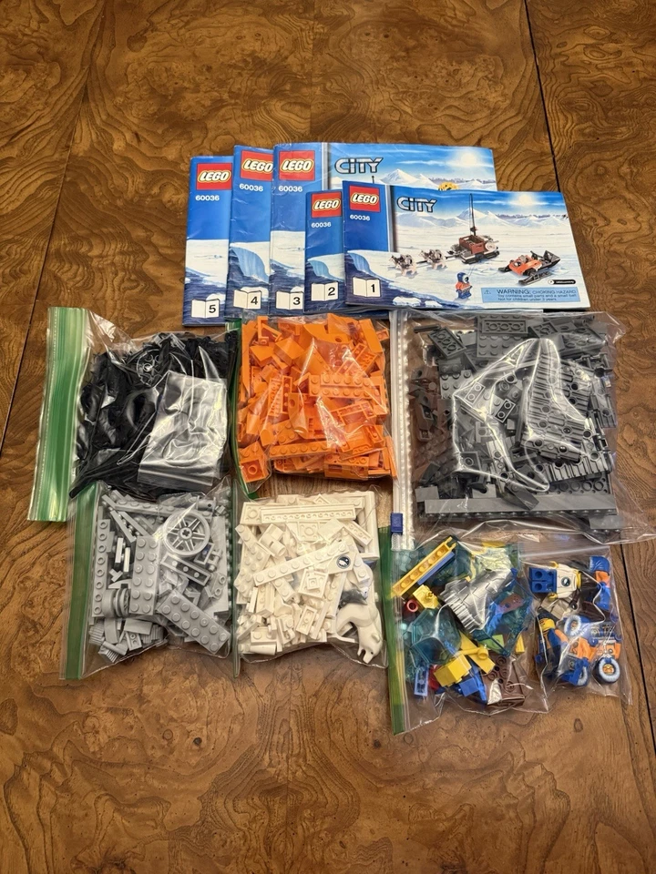 LEGO City Arctic Base Camp Set 60036 Complete Retired 2014 - Image 1 of 4