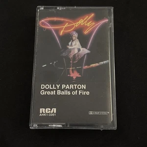 Dolly Parton - Great Balls Of Fire Cassette Tape 1979 RCA Records - Picture 1 of 4