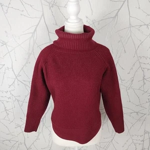 Wilfred Free Rollkragenpullover rot 100% Merinowolle Asianna | Damen S - Bild 1 von 5