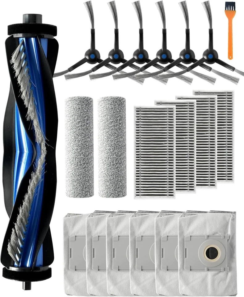 KEEPOW 20 Stück Zubehör Set für ECOVACS DEEBOT X8 PRO Omni / X8 Omni