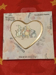 Disney Winnie The Pooh Heart Shaped Eyeshadow Palette With Mirror 12 Colors NEW - Picture 1 of 8
