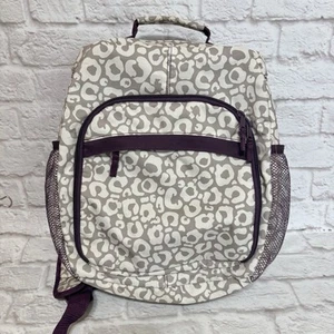 Thirty One 31 Sling Backpack Camera Bag Diaper Organizer Animal Print - Picture 1 of 5