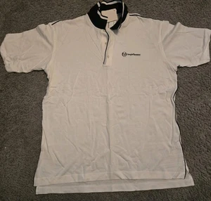 Sergio Tacchini Poloshirt XXL Weiß Old Stock NEU - Bild 1 von 5