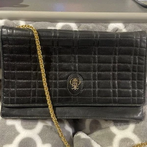 Borsa a tracolla Emilio Pucci catena vintage chiusura bottoni a pressione donna dal Giappone - Foto 1 di 24