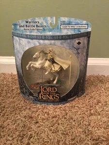 Vintage 2003 LOTR Armies Of Middle Earth Gandalf The White Actionfigur - Bild 1 von 3