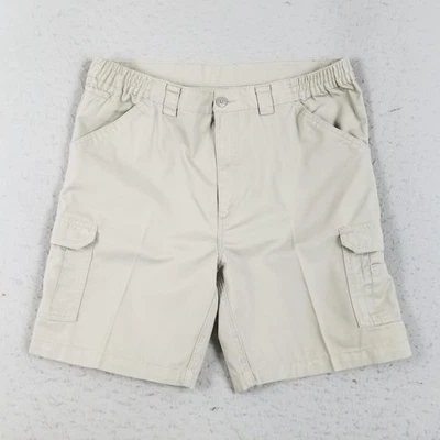 Pantalones Cortos Carga Weekender Para Hombre 38 Caqui Beige Calce Relajado Bolsillos Utilitarios Exterior Foto 1 de 4