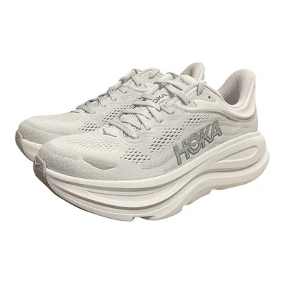 Zapatos para correr HOKA Bondi 9 para mujer talla 9 B 1162012 SDSTS Stardust/plateados Foto 1 de 4
