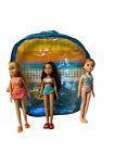 Barbie Wee 3 Friends  In Cover Ups  Doll Playset Stacie Janet & Lila, No Pets