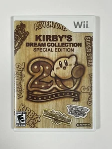 Kirbys Dream Collection Special Edition Nintendo Wii 2012 Complete 20th Annivers - Picture 1 of 5