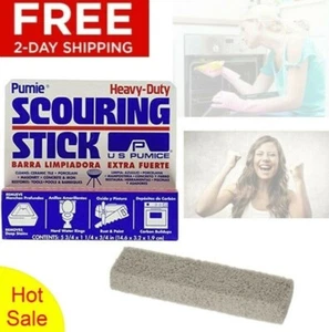 Pumie Pumice Heavy Duty Scouring Stick Clean Bar Toilet Oven Stove Tub Kitchen - Picture 1 of 13