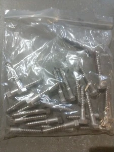 Lag Screws Bolts Hex Head 1/2 x 3" Stainless Steel - Picture 1 of 1
