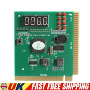 2Pcs New 4-Digit LCD Display PC Analyzer Diagnostic Card Motherboard Post Tester - Afbeelding 1 van 3