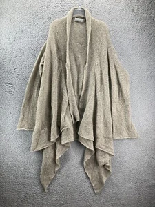 Viviana Uchitel Wasserfall Strickjacke Pullover Wolle Gr. 3 (US 8-10) fließend Lagenlook - Bild 1 von 12