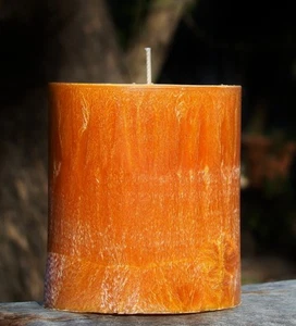 70hr MANDARIN & BLOOD ORANGE Citrus Triple Scented Natural Candle FREE SHIPPING - Picture 1 of 24