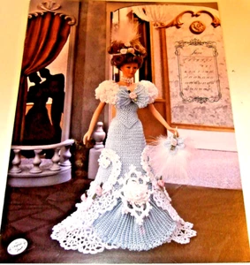Annie's Calendar Bed Doll Society - June Ball Gown - Fashion Doll Crochet (P) - Picture 1 of 3