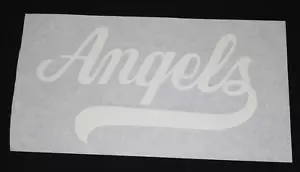 Aneheim Angels Large Iron-On Heat Transfer Team Shirt Decal Vintage Stock - Picture 1 of 3