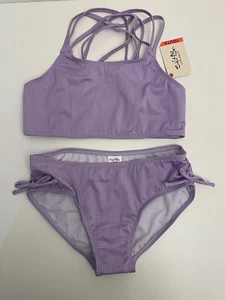 488,16- Salt Life Girl’s 2 Piece Lilac Purple Bikini Swimsuit NWT Size 16 YOUTH - Picture 1 of 6
