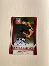Colorado Rockies BRUCE KERN Signed Card