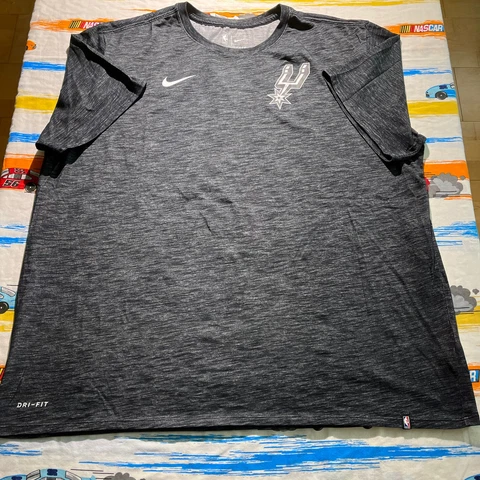 Nike San Antonio Spurs Warm Up Exercise Shirt Dri Fit / Size Mens 2XL Cover