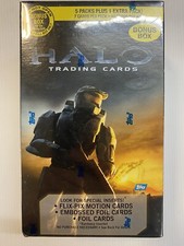 Topps 2007 Halo Trading Cards Bonus Box 5 Packs + 1 Extra Pack Sealed Box Rare