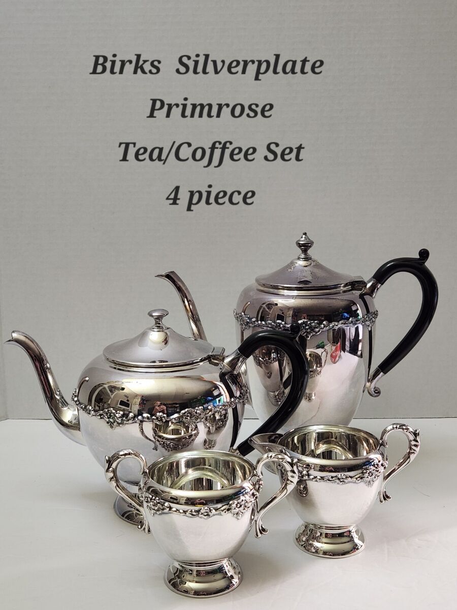 Birks Antique US Silver-Plated Teapots, Coffee Pots & Sets Birks Antique US Silver-Plated Teapots, Coffee Pots & Sets