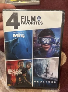 The Meg / Ready Player One / Blade Runner 2049 / Geostorm DVD NEW - Picture 1 of 2