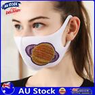 AU 5D DIY Crystal Face Sheild Partial Planet Dress Up Face Covers Jewelry for Ad