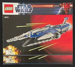 LEGO Star Wars La Malevolenza 9515 solo manuale istruzioni - Foto 1 di 5