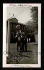 BALL STATE TEACHERS COLLEGE SIGN ON GIRLFRIENDS SHOULDERS OLD/VINTAGE PHOTO-M254