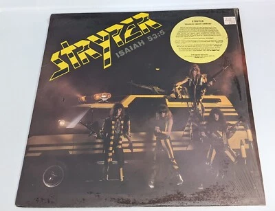 Stryper LP Vinyl Record Soldiers Under Command 1985 Enigma Records 72077-1 Metal - Image 1 of 4