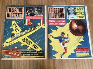 MONDIALI CALCIO CHILE CILE 1962 RIVISTE MONDIALE SIVORI ALTAFINI AUTOGRAFI - Imagen 1 de 7