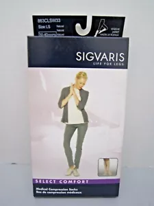 Sigvaris 863C Select Comfort Knie Hi 30-40 mmHg Damen - Bild 1 von 2