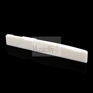 Silla de montar de hueso inferior plana Musiclily 2 piezas 76 mm para piezas de guitarra acústica folclórica nueva - Imagen 1 de 1