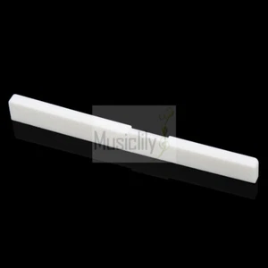 Silla de montar inferior plana Musiclily 2 piezas de hueso de 80 mm para reemplazo de guitarra clásica nueva - Imagen 1 de 1