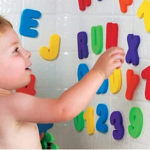 Baby Bath Toys Foam Fun Alphabet Letters and Numbers-Floating Toy 36 PCS ABC ... - Picture 1 of 1