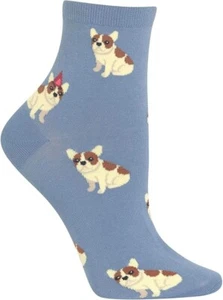 HOT SOX Women's Birthday Frenchie 9-11 - Picture 1 of 1