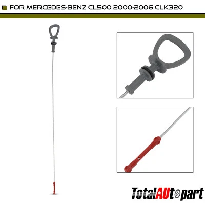 Engine Oil Dipstick for Mercedes-Benz CL500 2000-2006 CLK320 E320 ML320 SL500 - Image 1 of 4
