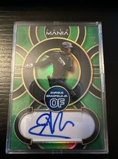 2023 Wild Card Auto Mania ENRIQUE BRADFIELD JR Green AUTO SP SSP 2/15 Vanderbilt