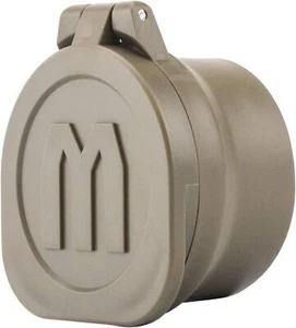 Rubberized Flip-Up Rifle Scope Lens Covers Objective Lens | 26-30/31 mm SM162 - Picture 1 of 6