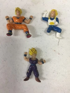 1989 Dragonball Z PVC 2" Mini Figure Lot Goku Vegeta Gohan Free Shipping B18 - Picture 1 of 8