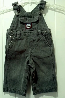 Mono con tirantes gris KOALA KIDS motocicleta motociclista niños bolsillo trasero 3-6 MOS. Foto 1 de 4