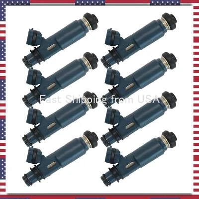 8Pcs For Toyota 4Runner Land Cruiser Sequoia Tundra Lexus V8 4.7L Fuel Injectors Foto 1 de 4