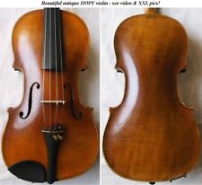 OLD GERMAN HOPF VIOLIN EARLY 1800 -video - ANTIQUE master バイオリン rare скрипка 313 for sale