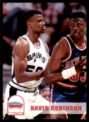 1993-94 Hoops San Antonio Spurs Basketball #203 David Robinson MINT - Image 1 of 2