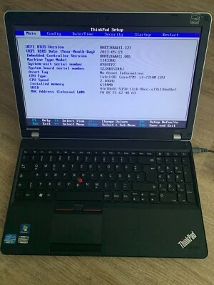 Lenovo ThinkPad E520 15.6" i3-2310M 2.1 GHz 6GB DDR3L 1600 MHz ohne HDD Rot - Bild 1 von 4