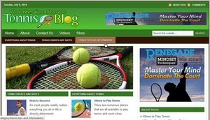 TENNIS STORE & WEBSITE WITH AMAZON AFFILIATE Installation + Free Hosting - Picture 1 of 1